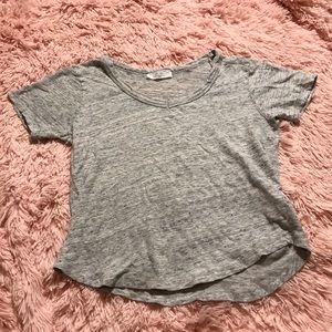 Zara grey knit top